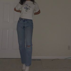 vintage levi’s 505 high waisted mom jeans
